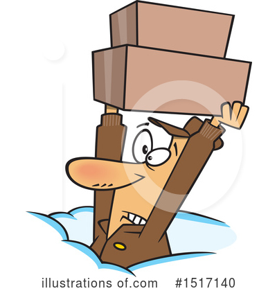 Courier Clipart #1517140 by toonaday