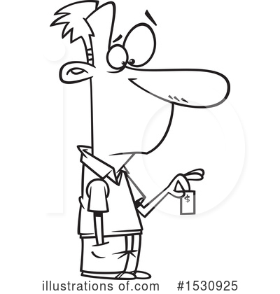 Royalty-Free (RF) Man Clipart Illustration by toonaday - Stock Sample #1530925