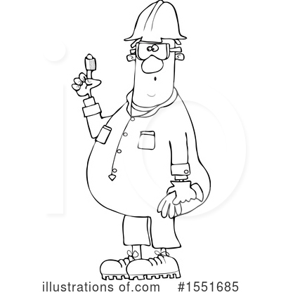 Royalty-Free (RF) Man Clipart Illustration by djart - Stock Sample #1551685