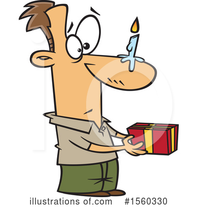 Birthday Gift Clipart #1560330 by toonaday