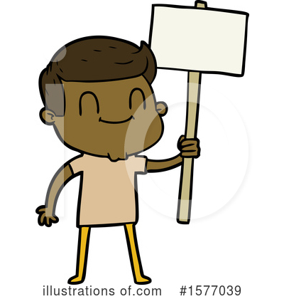 Royalty-Free (RF) Man Clipart Illustration by lineartestpilot - Stock Sample #1577039