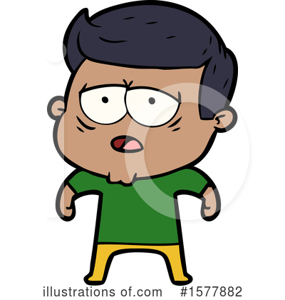 Royalty-Free (RF) Man Clipart Illustration by lineartestpilot - Stock Sample #1577882