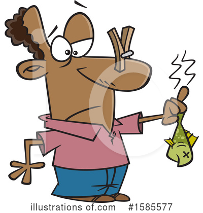 Smelly Clipart #1585577 by toonaday