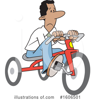 Black Businessman Clipart #1606501 by Johnny Sajem