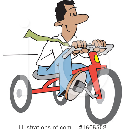 Trike Clipart #1606502 by Johnny Sajem