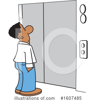 Elevator Clipart #1607485 by Johnny Sajem