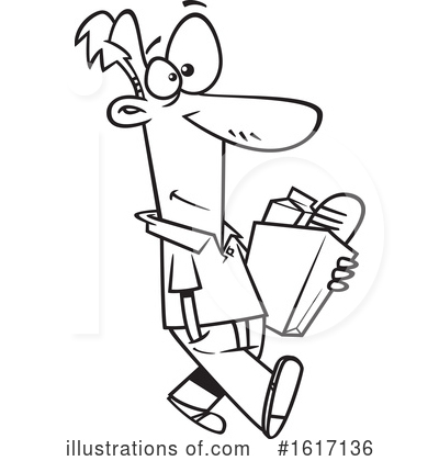 Royalty-Free (RF) Man Clipart Illustration by toonaday - Stock Sample #1617136