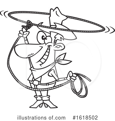 Rodeo Clipart #1618502 by toonaday