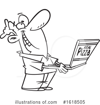 Royalty-Free (RF) Man Clipart Illustration by toonaday - Stock Sample #1618505