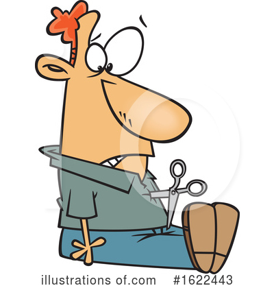 Royalty-Free (RF) Man Clipart Illustration by toonaday - Stock Sample #1622443