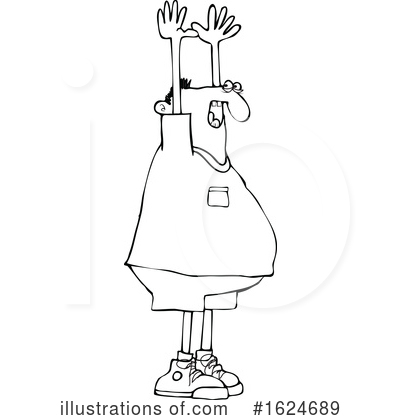 Royalty-Free (RF) Man Clipart Illustration by djart - Stock Sample #1624689