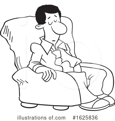Chair Clipart #1625836 by Johnny Sajem
