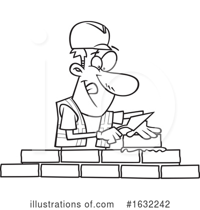Royalty-Free (RF) Man Clipart Illustration by toonaday - Stock Sample #1632242