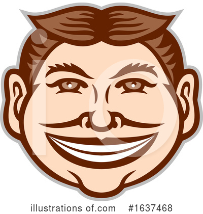 Royalty-Free (RF) Man Clipart Illustration by patrimonio - Stock Sample #1637468