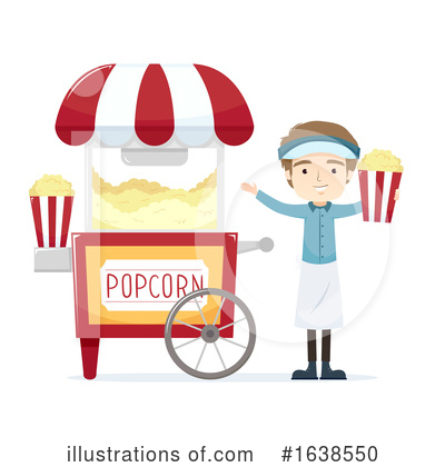 Popcorn Clipart #1638550 by BNP Design Studio