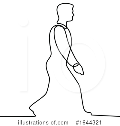 Royalty-Free (RF) Man Clipart Illustration by patrimonio - Stock Sample #1644321