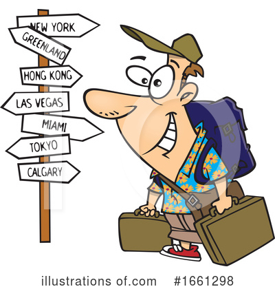 Traveler Clipart #1661298 by toonaday