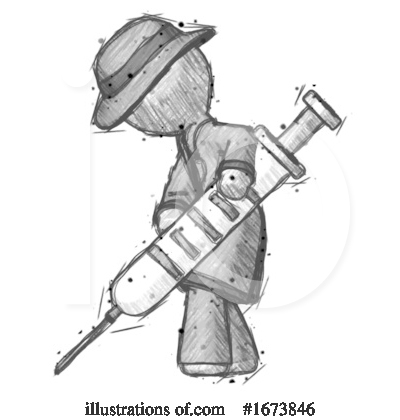 Royalty-Free (RF) Man Clipart Illustration by Leo Blanchette - Stock Sample #1673846