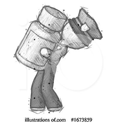 Royalty-Free (RF) Man Clipart Illustration by Leo Blanchette - Stock Sample #1673859