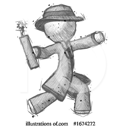 Royalty-Free (RF) Man Clipart Illustration by Leo Blanchette - Stock Sample #1674272