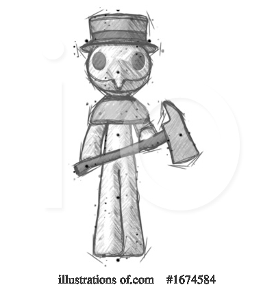Royalty-Free (RF) Man Clipart Illustration by Leo Blanchette - Stock Sample #1674584