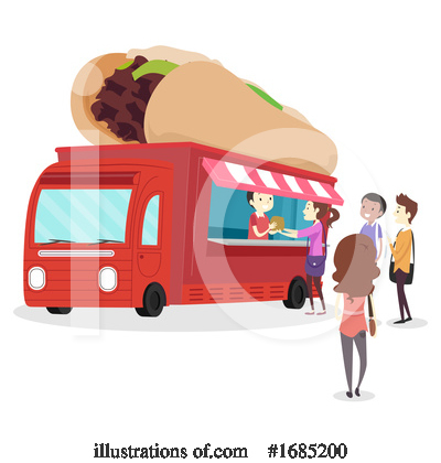 Sandwich Clipart #1685200 by BNP Design Studio