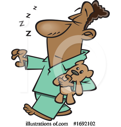 Pajamas Clipart #1692102 by toonaday