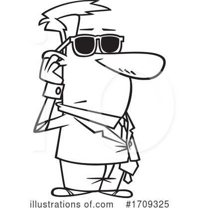 Royalty-Free (RF) Man Clipart Illustration by toonaday - Stock Sample #1709325