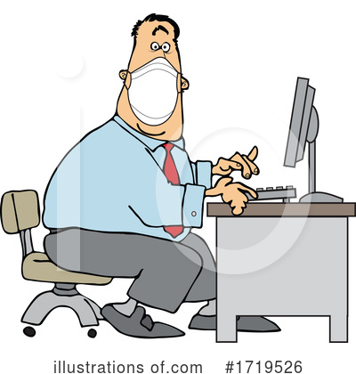 Typing Clipart #1719526 by djart