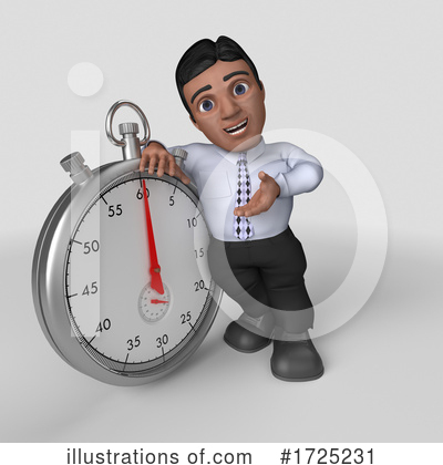Stopwatch Clipart #1725231 by KJ Pargeter