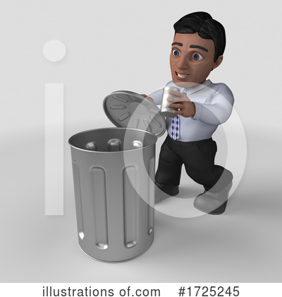Garbage Clipart #1725245 by KJ Pargeter