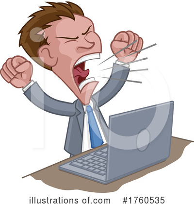 Yelling Clipart #1760535 by AtStockIllustration
