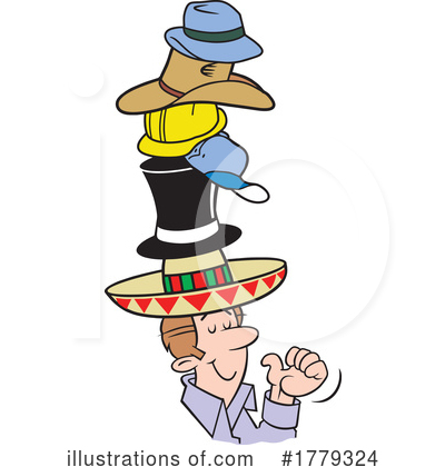 Hats Clipart #1779324 by Johnny Sajem
