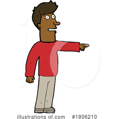 Black Man Clipart #1806210 by lineartestpilot