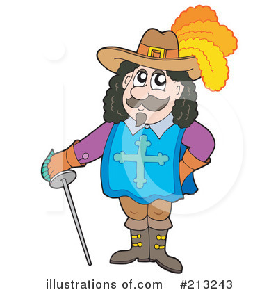 Royalty-Free (RF) Man Clipart Illustration by visekart - Stock Sample #213243