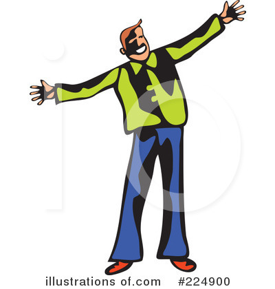 Royalty-Free (RF) Man Clipart Illustration by Prawny - Stock Sample #224900