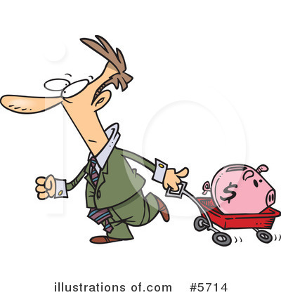 Banking Clipart #5714 by toonaday