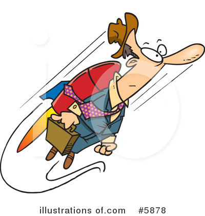 Jet Pack Clipart #5878 by toonaday