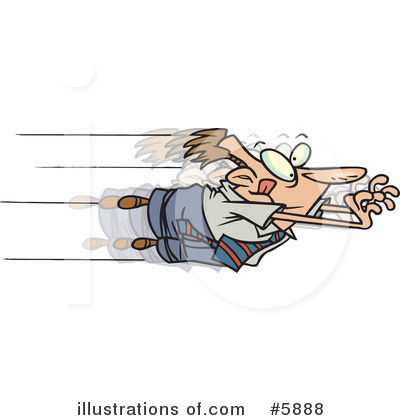 Royalty-Free (RF) Man Clipart Illustration by toonaday - Stock Sample #5888