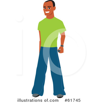 Royalty-Free (RF) Man Clipart Illustration by Monica - Stock Sample #61745