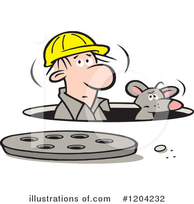 Manhole Clipart #1204232 by Johnny Sajem