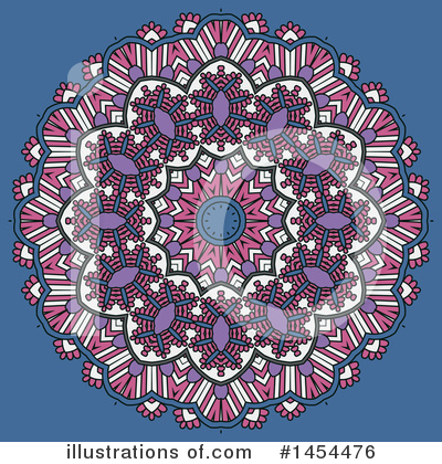 Royalty-Free (RF) Mandala Clipart Illustration by KJ Pargeter - Stock Sample #1454476