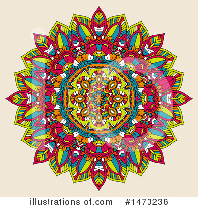 Royalty-Free (RF) Mandala Clipart Illustration by KJ Pargeter - Stock Sample #1470236