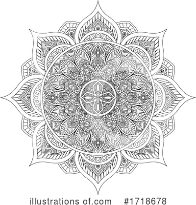 Royalty-Free (RF) Mandala Clipart Illustration by AtStockIllustration - Stock Sample #1718678