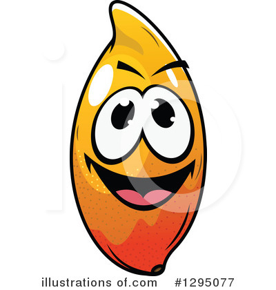 Royalty-Free (RF) Mango Clipart Illustration by Vector Tradition SM - Stock Sample #1295077