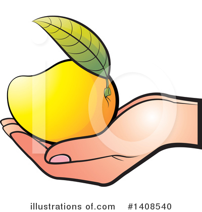 Royalty-Free (RF) Mango Clipart Illustration by Lal Perera - Stock Sample #1408540