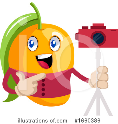 Royalty-Free (RF) Mango Clipart Illustration by Morphart Creations - Stock Sample #1660386