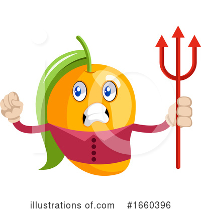 Royalty-Free (RF) Mango Clipart Illustration by Morphart Creations - Stock Sample #1660396