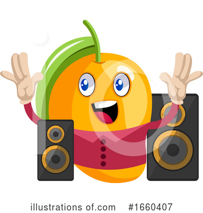 Royalty-Free (RF) Mango Clipart Illustration by Morphart Creations - Stock Sample #1660407