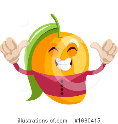 Royalty-Free (RF) Mango Clipart Illustration by Morphart Creations - Stock Sample #1660415